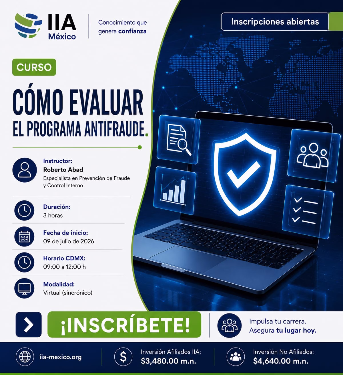 Curso Cómo Evaluar El Programa Antifraude
